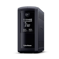 Cyberpower VP1000ELCD UPS Interactiva em Linha / 1000va-550w / 4 Saídas / Formato Torre