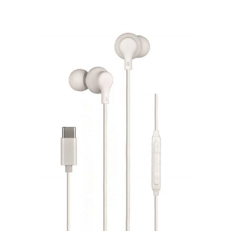Daewoo DW2016 Auscultadores Intra-auriculares / com Microfone / USB Type-c / Branco