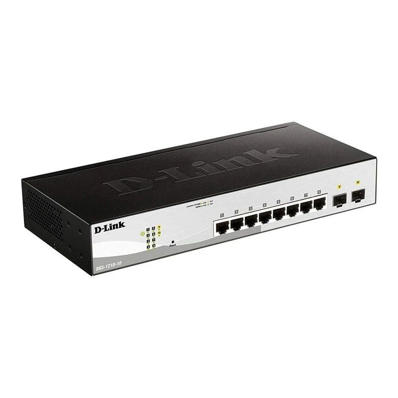 Switch D-link Dgs-1210-10 10 Portas / Rj-45 Gigabit 10 / 100 / 1000 SFP