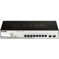 Switch D-link Dgs-1210-10p 10 Portas / Rj-45 Gigabit 10 / 100 / 1000 Poe / SFP