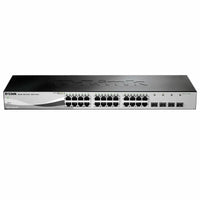 D-link Dgs-1210-28 28 Portas / Rj-45 Gigabit 10 / 100 / 1000 / SFP / SFP Switch Gerido