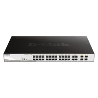 Switch D-link Smart Plus Dgs-1210-28mp 28 Portas / Rj-45 10 / 100 / 1000 Poe / SFP