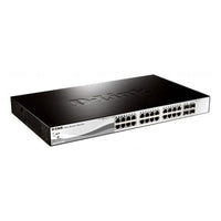 D-link Dgs-1210-28p 28 Portas RJ45 Switch / 10 / 100 / 1000 / SFT / Poe