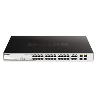 D-link Dgs-1210-28p 28 Portas RJ45 Switch / 10 / 100 / 1000 / SFT / Poe