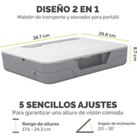 Mala de Elevação para Computador Portátil Breyta da Fellowes para Computadores Portáteis Até 14" /…