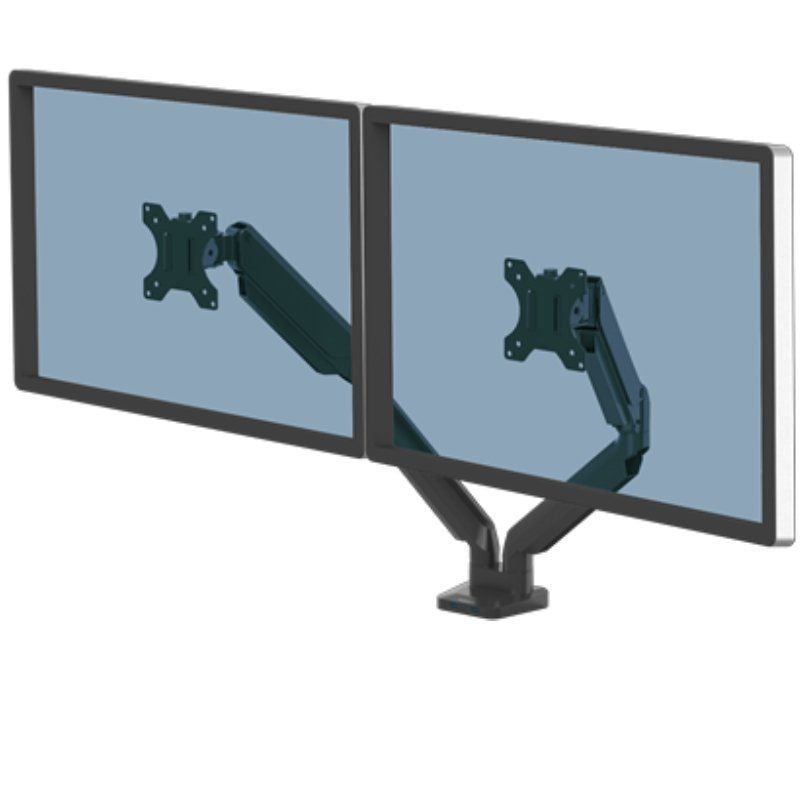 Suporte de Mesa para 2 Monitores Fellowes 8042501 / Até 8kg