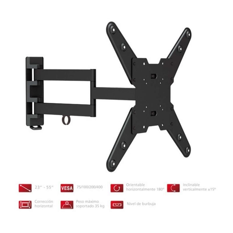 Fonestar Stv-683n Suporte de Parede Inclinável / Ajustável para TV 23-55" / Até 35kg