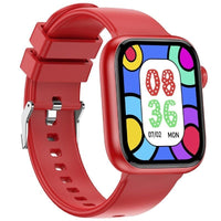 Smartwatch Forever Igo Watch 3 Jw-500 / Notificações / Ritmo Cardíaco / Vermelho