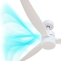 Ventilador de Teto Grunkel Skyeco-52 / 28W / 3 Pás 132cm / 6 Velocidades