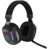 Auriculares para Jogos sem Fios Hiditec Vortex ARGB com Microfone / Jack 3.5 / Bluetooth / Preto