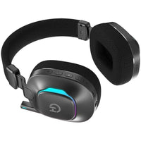 Auriculares para Jogos sem Fios Hiditec Vortex ARGB com Microfone / Jack 3.5 / Bluetooth / Preto