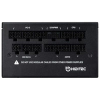 Fonte de Alimentação Hiditec GDX1050 V2 / 1050W / Ventilador de 14cm / ATX 3.0 / PCIe 5.0 / 80 Plus…