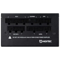 Fonte de Alimentação Hiditec GDX850 V2 / 850W / Ventilador de 14cm / ATX 3.0 / PCIe 5.0 / 80 Plus G…