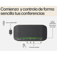 Altifalante de Conferência Portátil Poly Sync 10 para Microsoft Teams / Usb-bluetooth / Preto