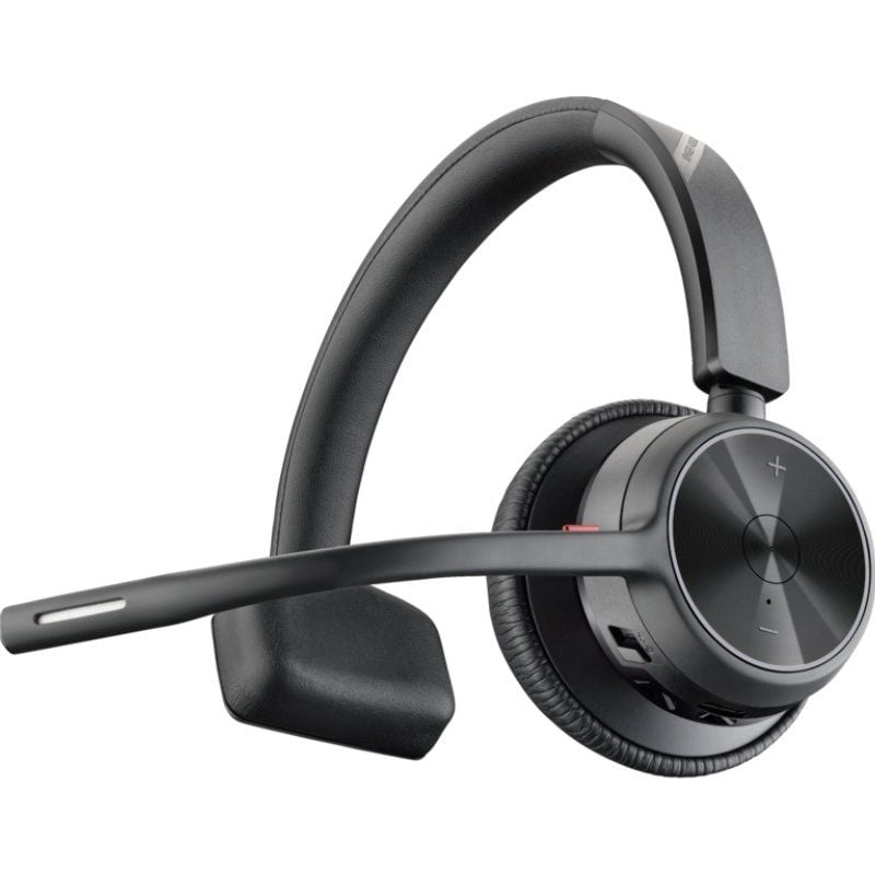 Auricular sem Fios Poly Voyager 4310 + Adaptador BT700 + Base de Carregamento / com Microfone / Blu…