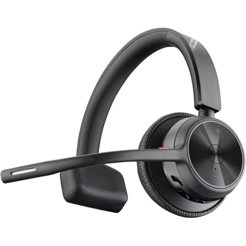 Auricular sem Fios Poly Voyager 4310 + Adaptador BT700 / com Microfone / Bluetooth / Preto