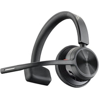Auricular sem Fios Poly Voyager 4310 + Adaptador BT700 / com Microfone / Bluetooth / Preto
