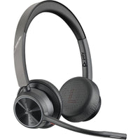 Auricular sem Fios Poly Voyager 4320-m para Microsoft Teams + Adaptador BT700 + Base de Carregament…