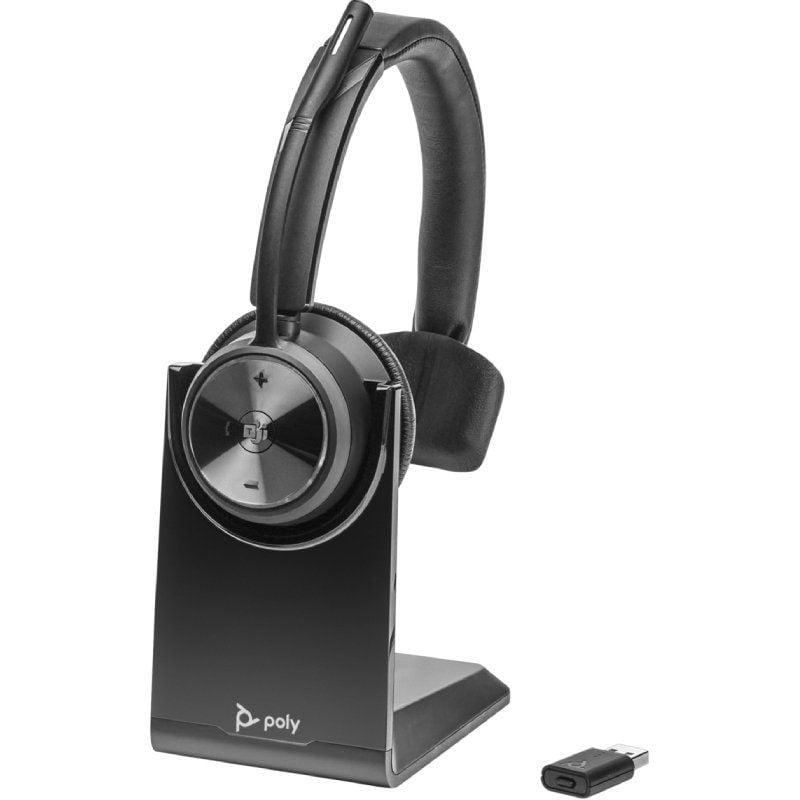 Auricular sem Fios Poly Savi 7310 M UC para Microsoft Teams / com Microfone / Bluetooth / Preto