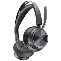 Auricular sem Fios Poly Voyager Focus 2 Microsoft Teams + Adaptador Usb-c-a + Suporte de Carregamen…