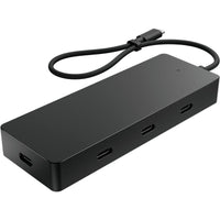 Base de Ligação USB Tipo C HP 6G843AA / 3xusb Tipo C / 1xusb Tipo C PD / Preto e Azul