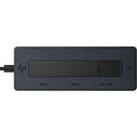 Base de Ligação USB Tipo C HP 6G843AA / 3xusb Tipo C / 1xusb Tipo C PD / Preto e Azul