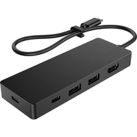 Base de Ligação USB Tipo C HP G3 / 2xusb / 1xusb Tipo C / 1xhdmi / 1xusb Tipo C PD / Preto