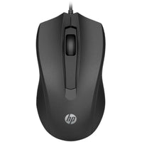 Rato HP 105 / Até 1600 DPI / Preto