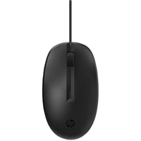 Rato HP 125 / Até 1200 DPI / Preto / Formato OEM
