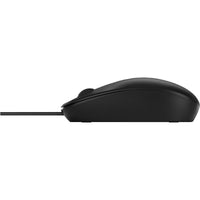 Rato HP 125 / Até 1200 DPI / Preto / Formato OEM