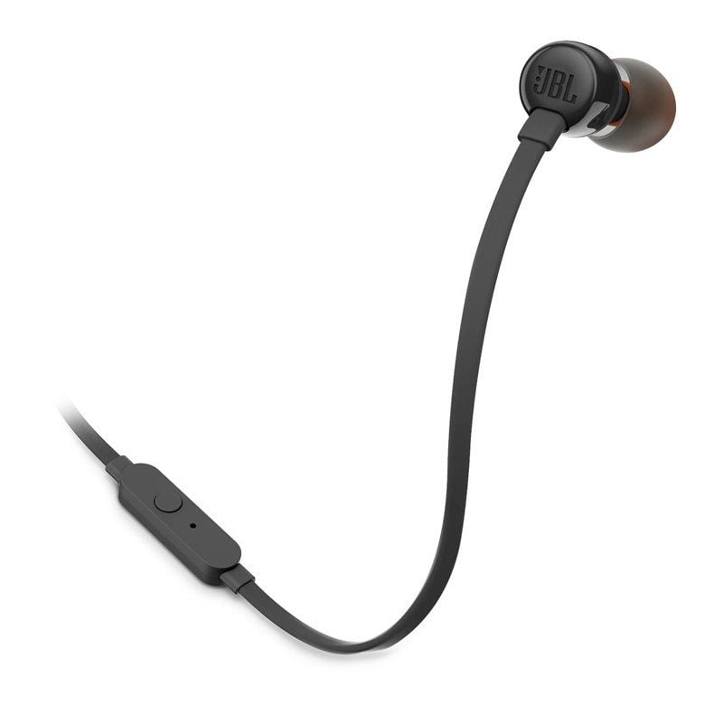 Auscultadores Intra-auriculares JBL Tune 110 / com Microfone / Jack 3.5 / Preto