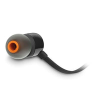 Auscultadores Intra-auriculares JBL Tune 110 / com Microfone / Jack 3.5 / Preto