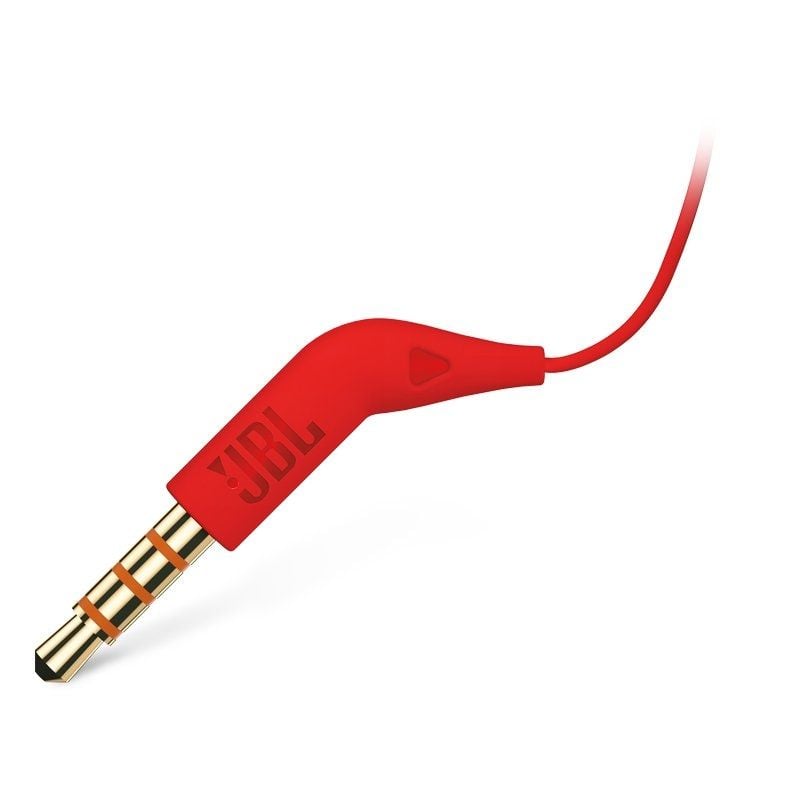 JBL T110 Auscultadores Intra-auriculares / com Microfone / 3,5 Jack / Vermelho