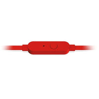 JBL T110 Auscultadores Intra-auriculares / com Microfone / 3,5 Jack / Vermelho