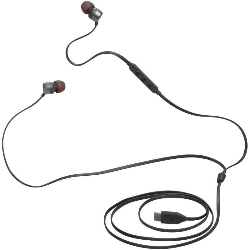 Auscultadores Intra-auriculares JBL Tune 310C / com Microfone / Preto