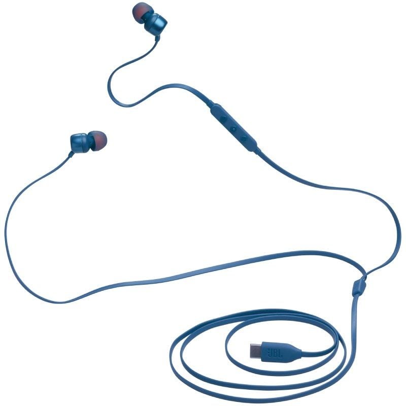 Auscultadores Intra-auriculares JBL Tune 310C / com Microfone / Azul