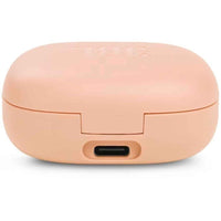 Auscultadores JBL Vibe Flex Bluetooth com Estojo de Carregamento / 8h de Autonomia / Bege
