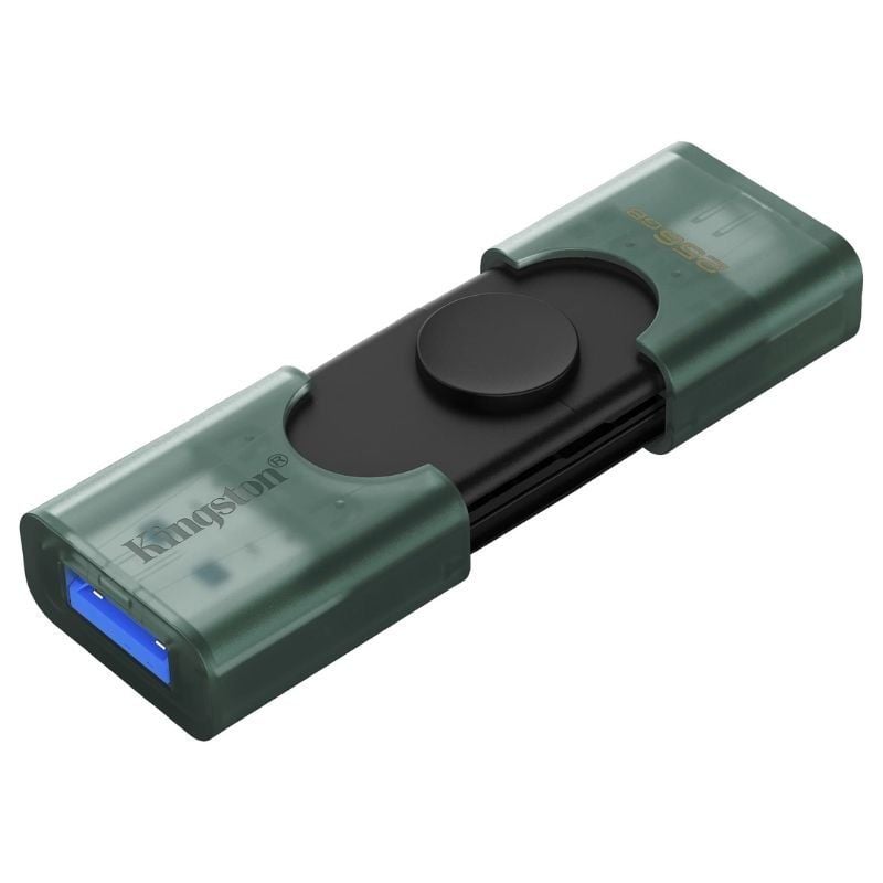 Unidade Flash USB Tipo C e USB 3.2 Kingston Datatraveler Duo 128GB