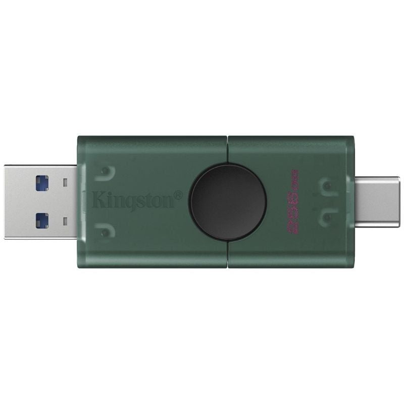 Unidade Flash USB Tipo C e USB 3.2 Kingston Datatraveler Duo 256GB