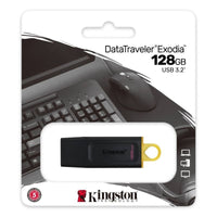 Unidade Flash USB 3.2 Kingston Datatraveler Exodia 128GB USB 3.2