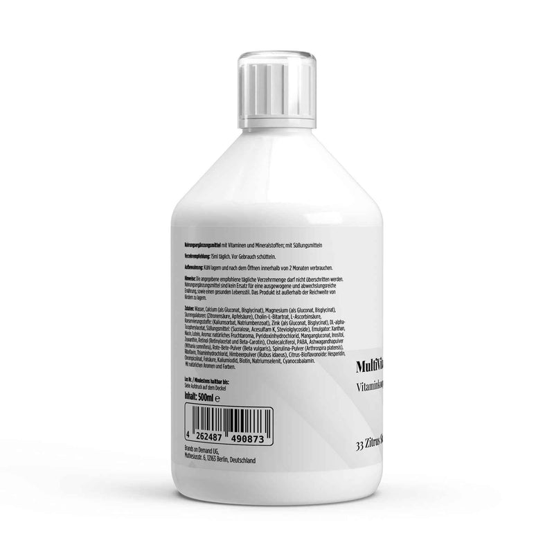 Multivitamin Basic Shots Plus+ - 500ml