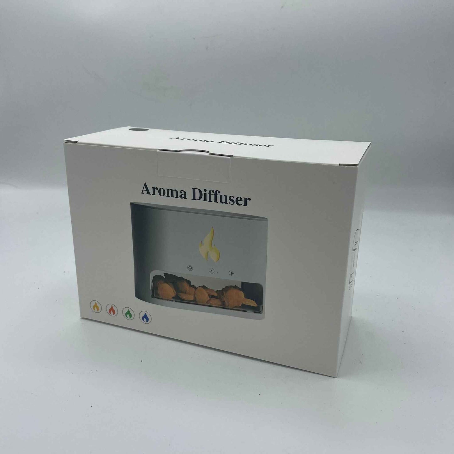 Difusor Aroma Blaze - Sal dos Himalaias - Efeito Chama - USB-C