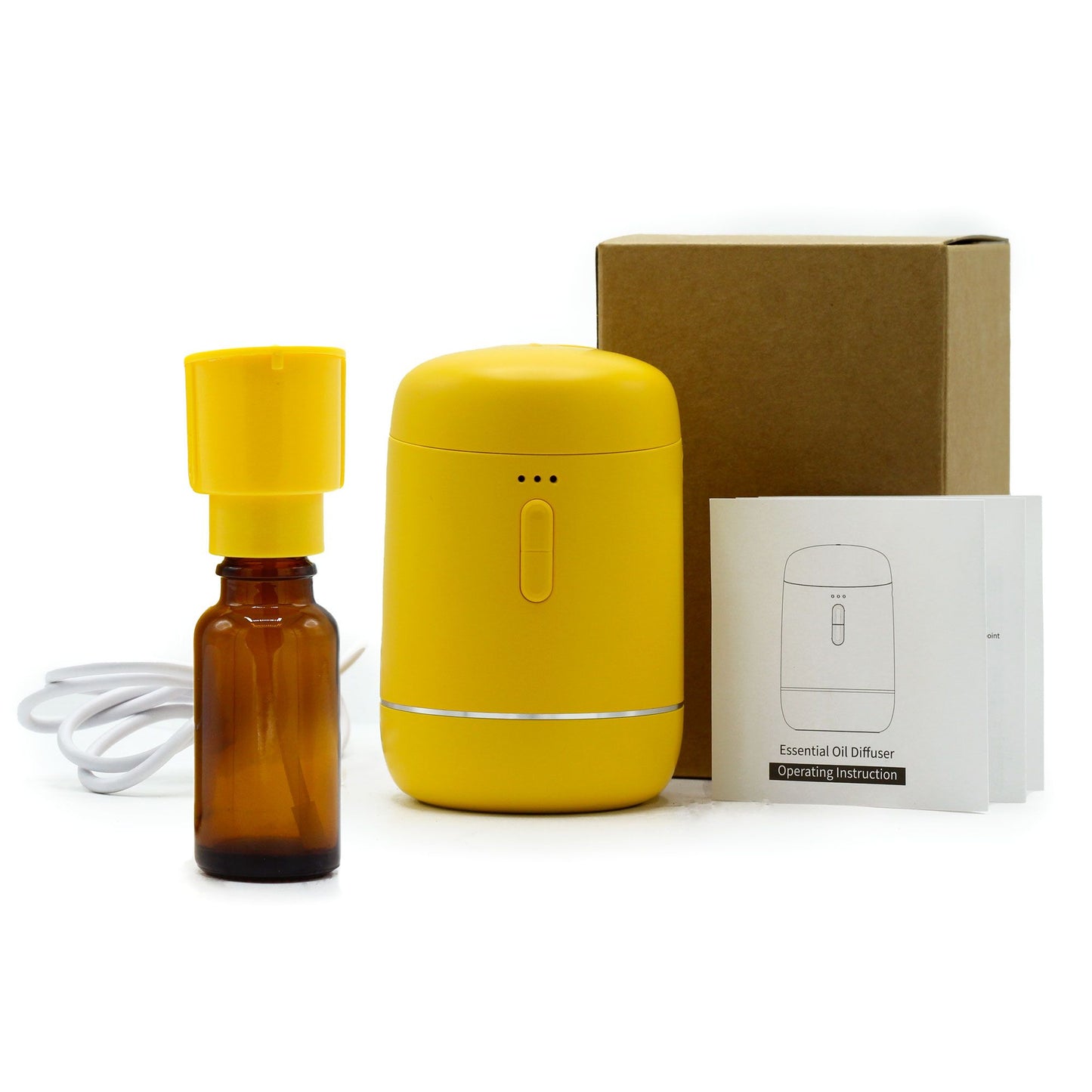 Nebulizador de óleo sem água individual amarelo - USB C
