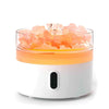Himalayan Salt  Aroma Diffuser - Night Light - USB-C - Flame Effect (Salt included)