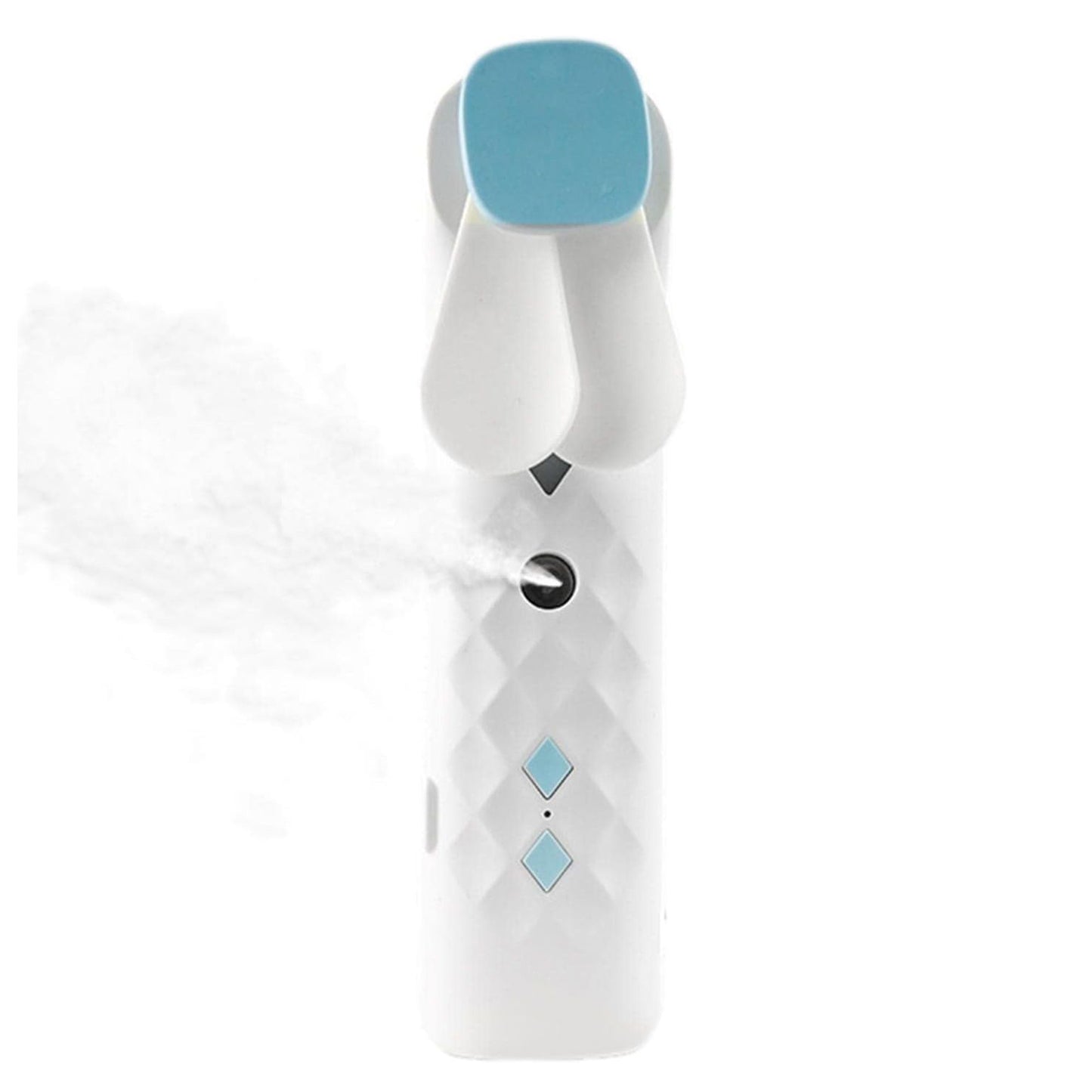 Ventilador e spray facial Nano Mist branco - Recarregável via USB
