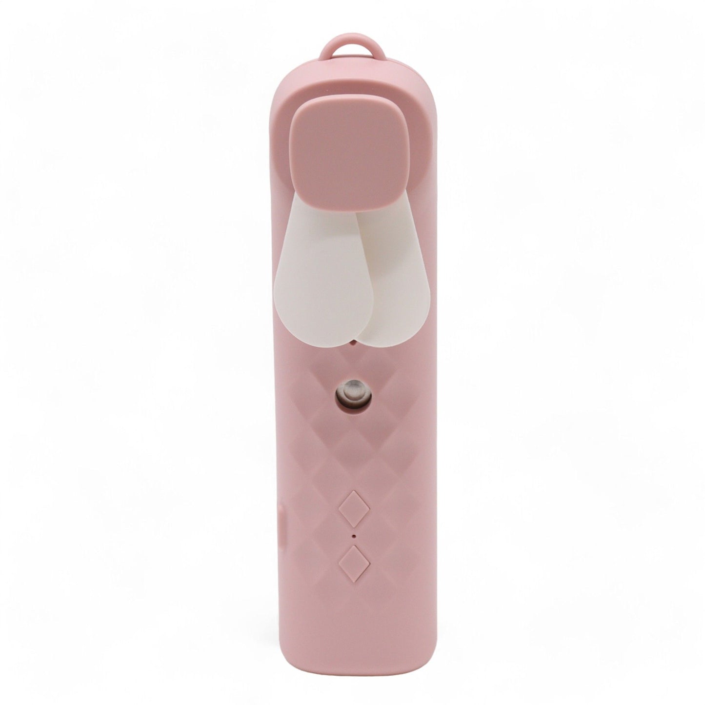 Ventilador e spray facial Pink Nano Mist - carregável por USB
