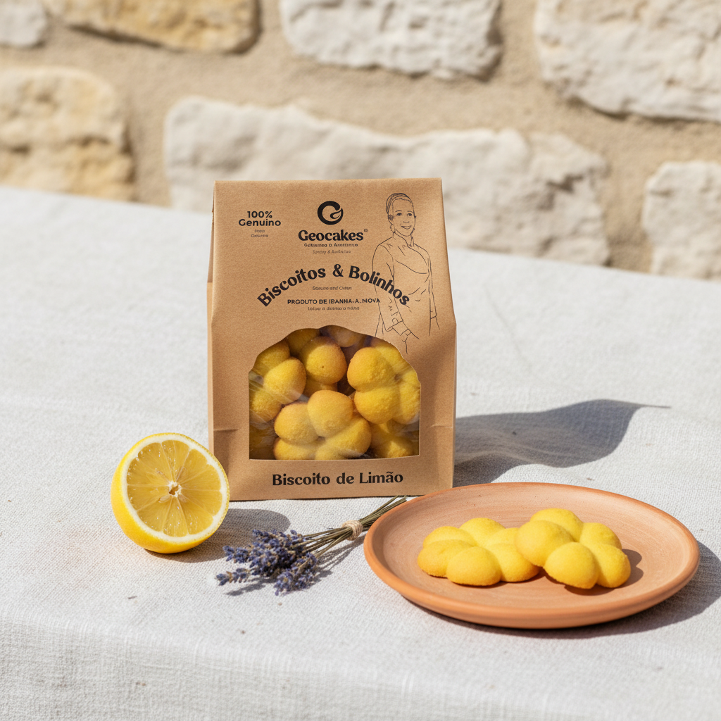 Biscoitos de Limão Artesanais da Beira Baixa | Geocakes