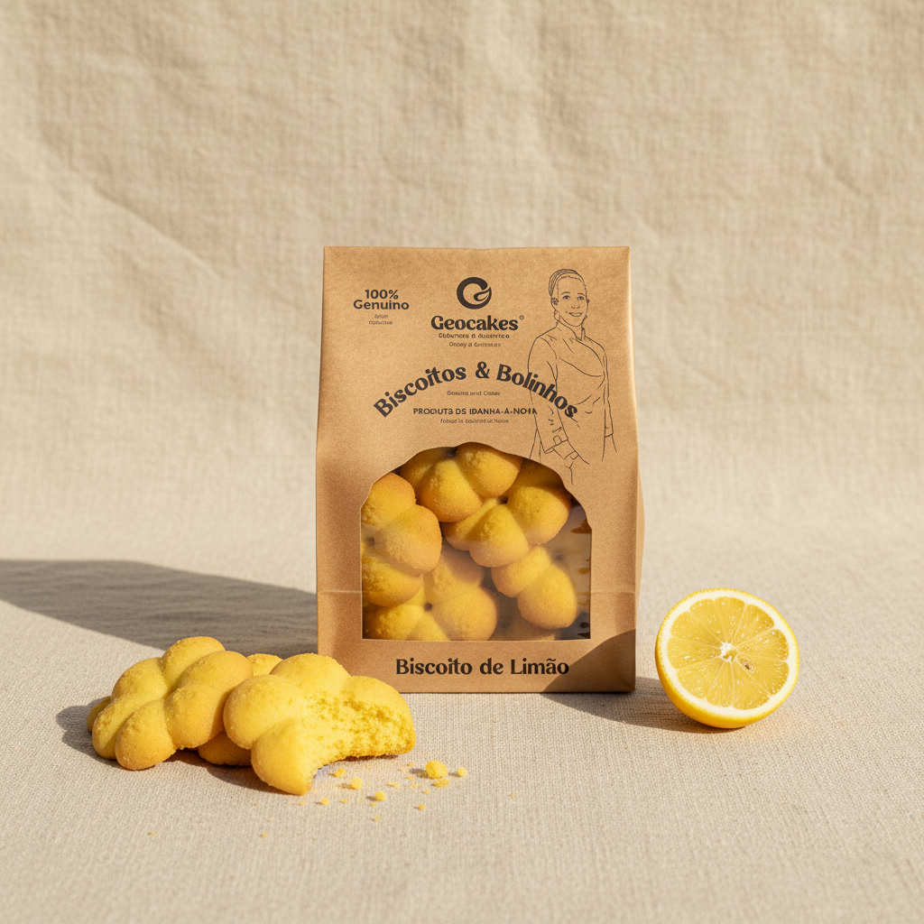 Biscoitos de Limão Artesanais da Beira Baixa | Geocakes