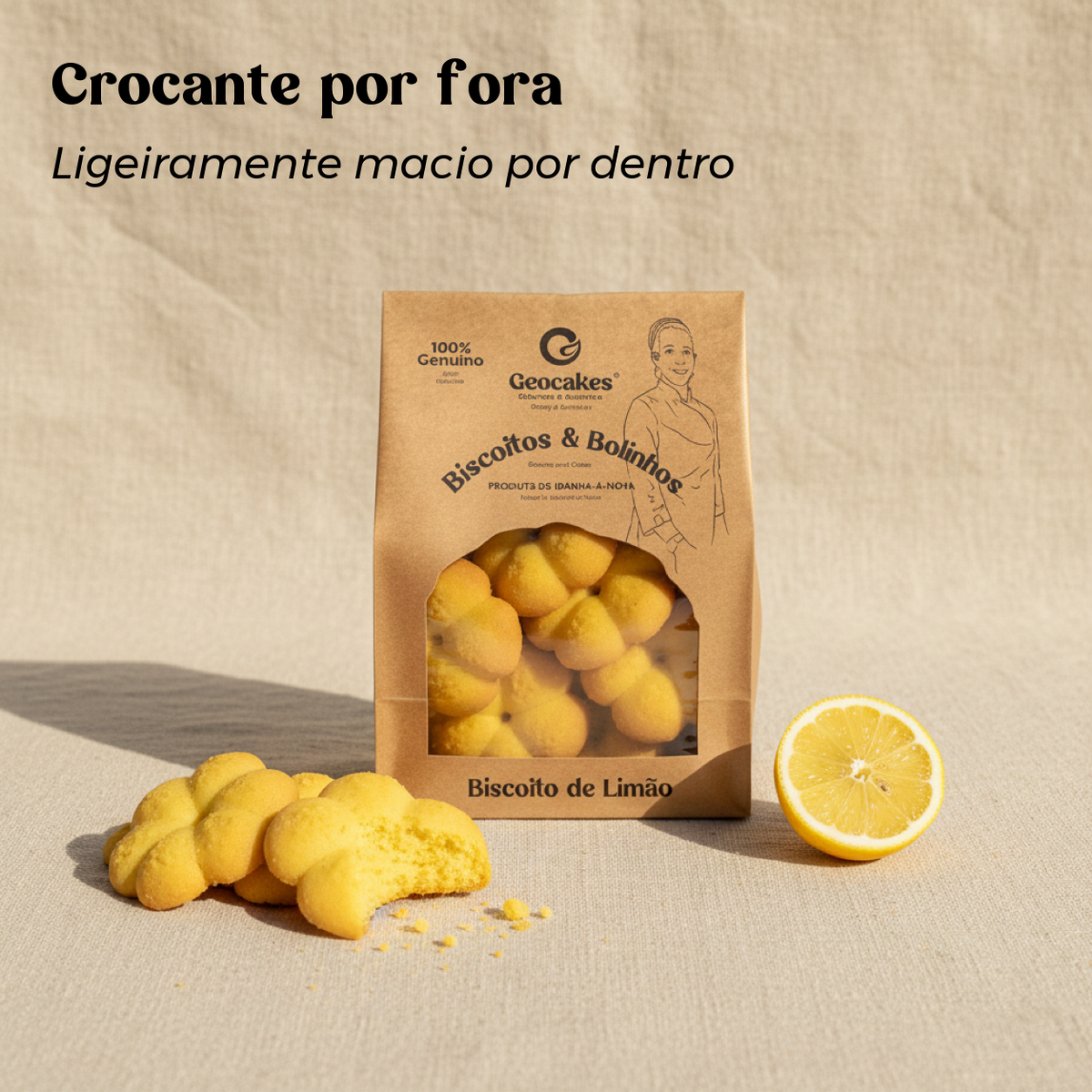 Biscoitos de Limão Artesanais da Beira Baixa