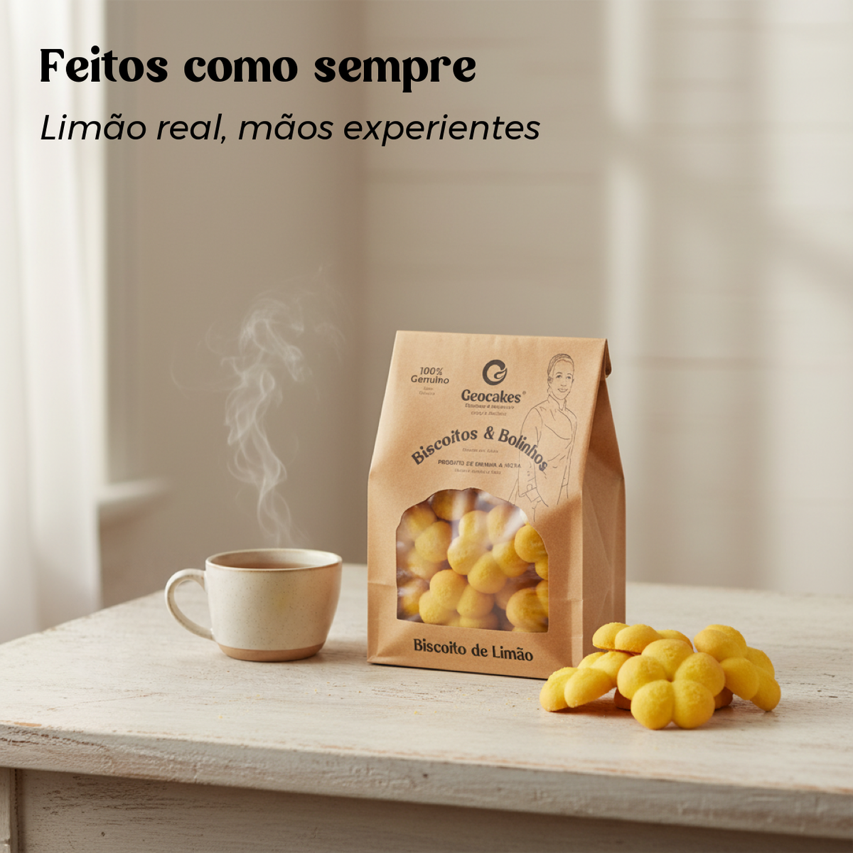 Biscoitos de Limão Artesanais da Beira Baixa